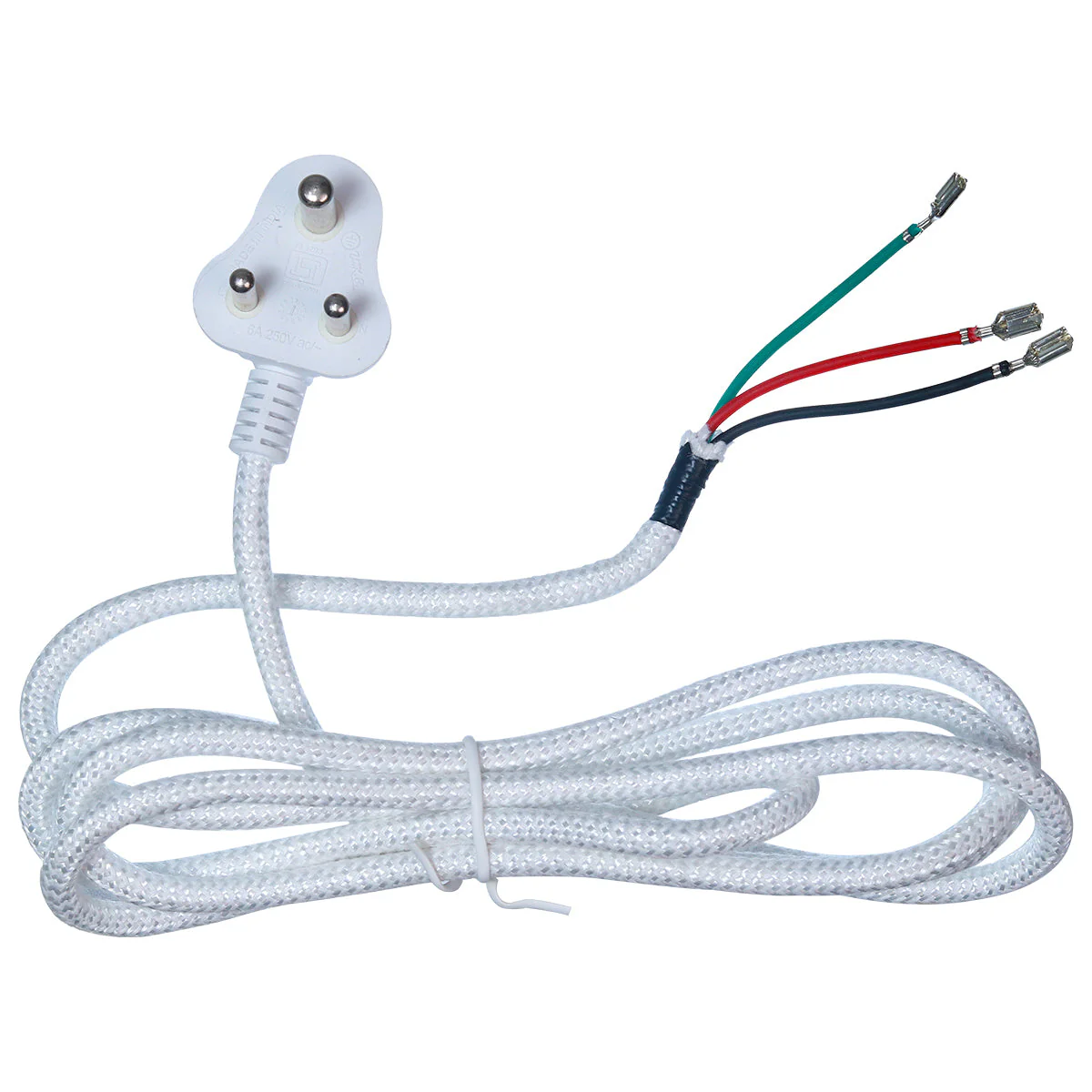 Power Cord 6A-Flat Crimp for models GC104/ GC157/ GC158/ GC1010/ GC1011/ GC1015/ GC1903/ GC1905/ GC1920/ DST0800/ DST0810/ DST0820/ DST0830