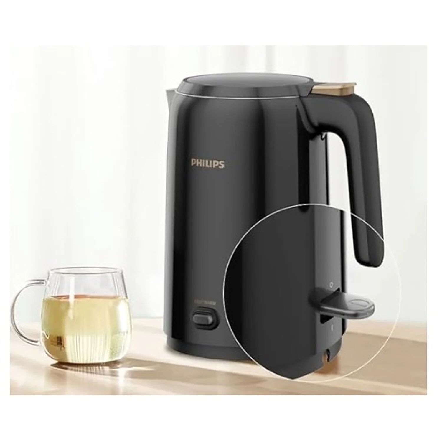 Philips Double Walled Electric Kettle 1.5L - HD9378/80 - Image 4