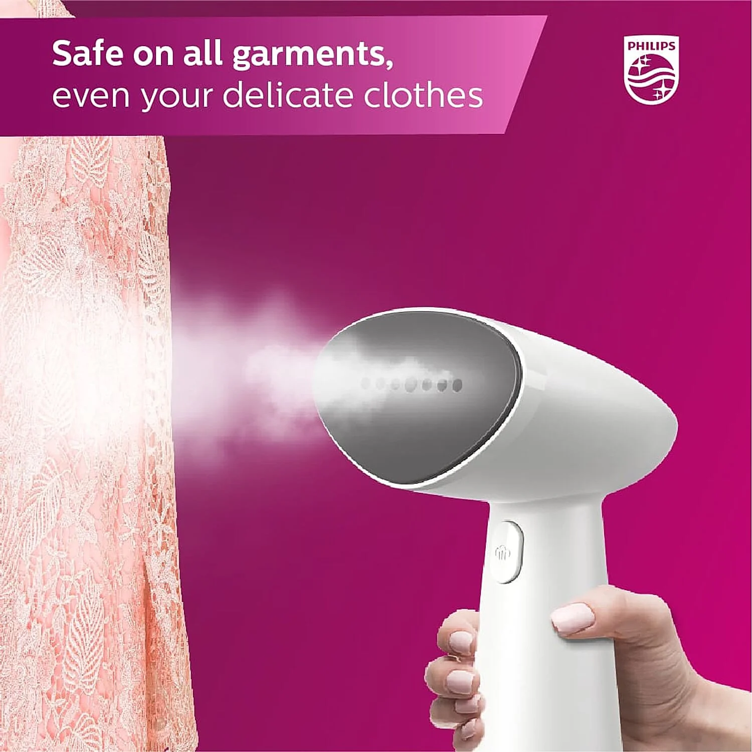 Philips 1000 series Compact Handheld Garment Steamer - STH1010/10 - Image 6