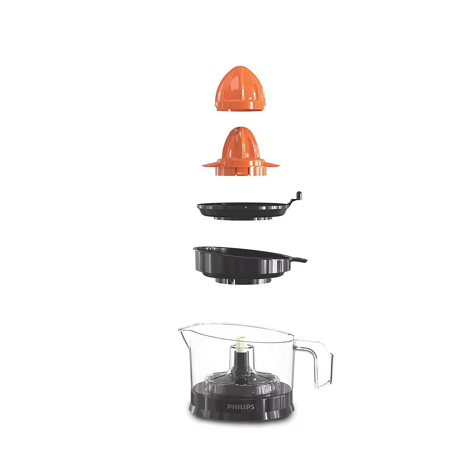 Philips Citrus Press Juicer 25Watt 0.5 Ltr Transparent & Black - HR2788/00 - Image 6