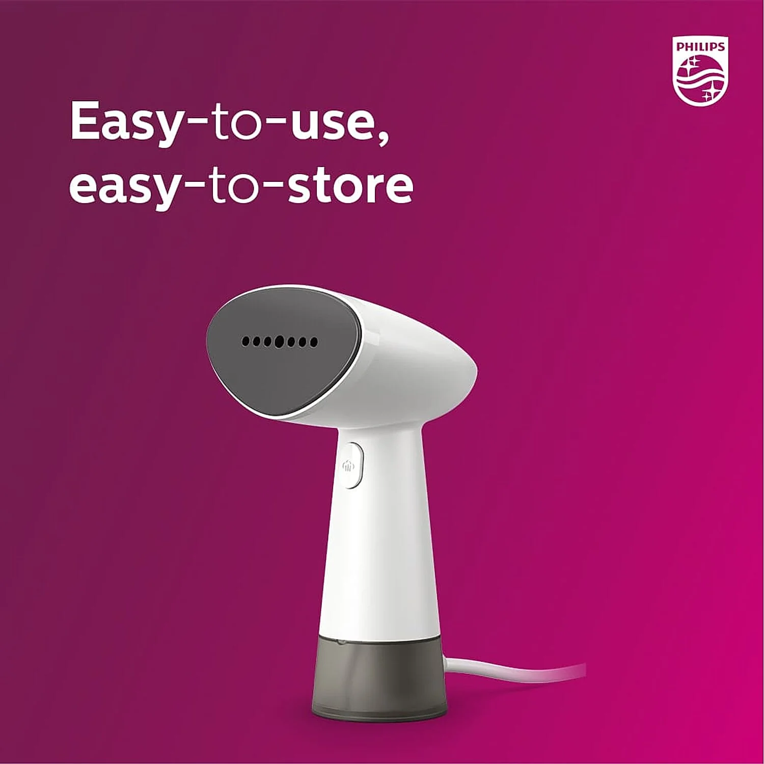 Philips 1000 series Compact Handheld Garment Steamer - STH1010/10 - EMP - Image 5