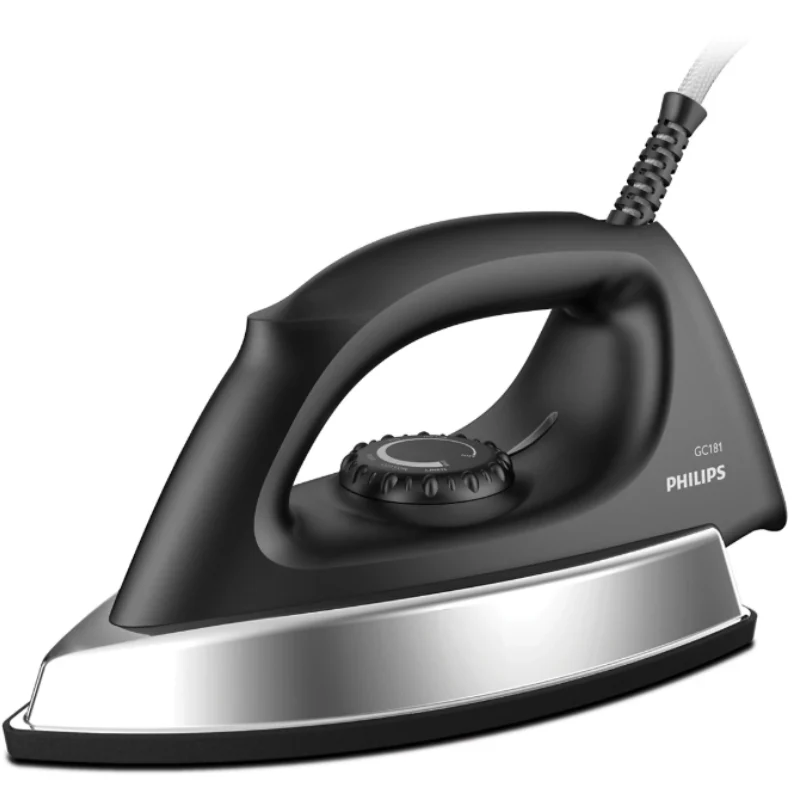 Philips 1000 Watt Heavy Weight 1.6 Kg Dry Iron with Non Stick Coating - GC181/80 - EMP