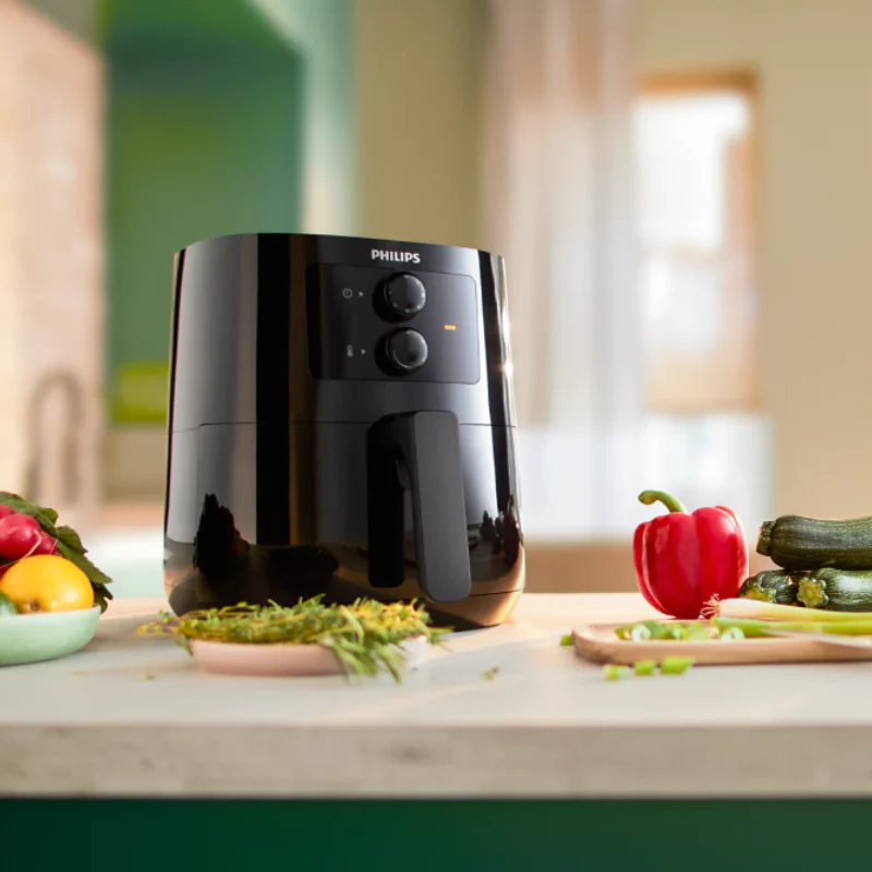 Philips Analog 4.1 Ltr Airfryer with Rapid Air Technology - HD9200/90 - EMP - Image 2