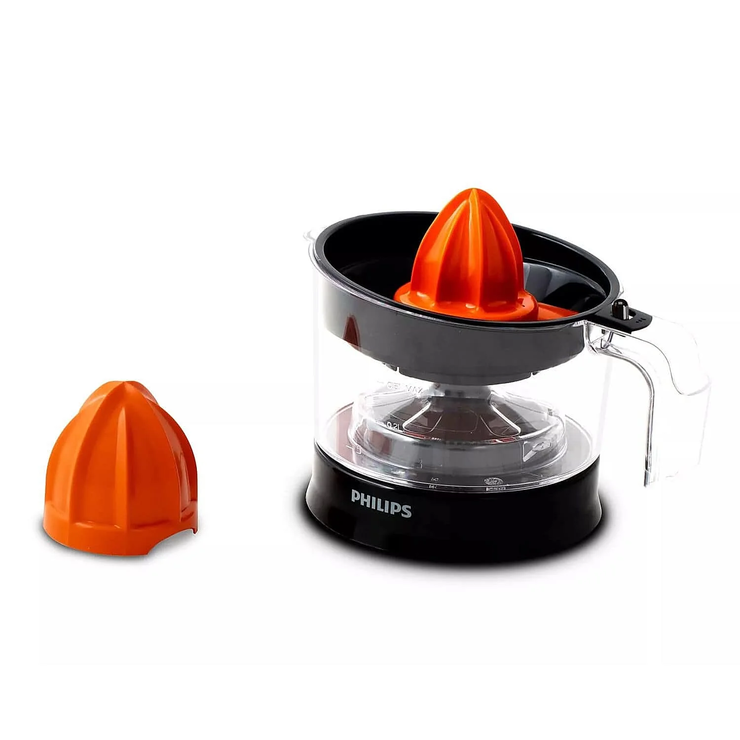 Philips Citrus Press Juicer 25Watt 0.5 Ltr Transparent & Black - HR2788/00 - EMP - Image 4