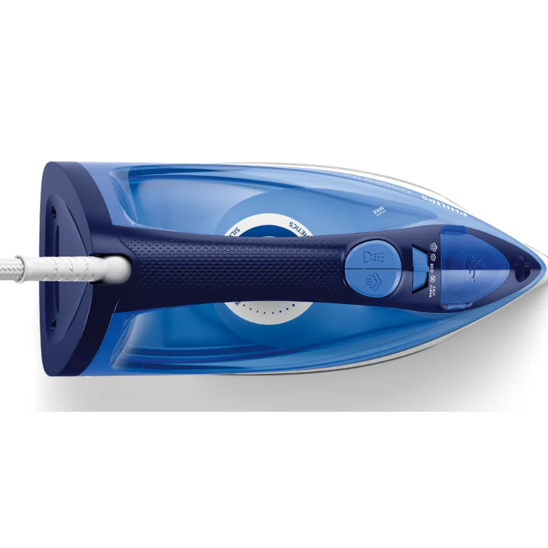 Philips EasySpeed Steam iron Ceramic soleplate 2200W Blue - GC2145/20 - EMP - Image 2