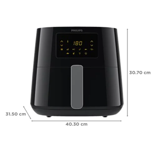 Philips HD9270/70 Digital Airfryer 2000W, 6.2L, Touch Presets - Emp - Image 3