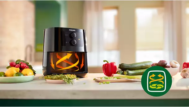 Philips HD9200/60 Essential Airfryer 1400W Rapid Air Tech - Image 5