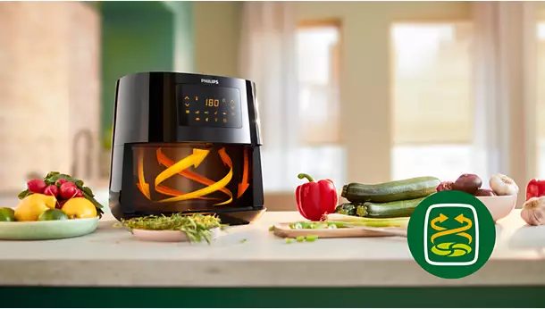 Philips HD9270/70 Digital Airfryer 2000W, 6.2L, Touch Presets - Image 5