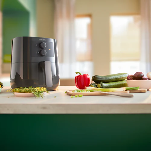 RefurbishedÂ Philips Essential Airfryer 1400W with Rapid Air Technology - HD9200/60 - Image 2